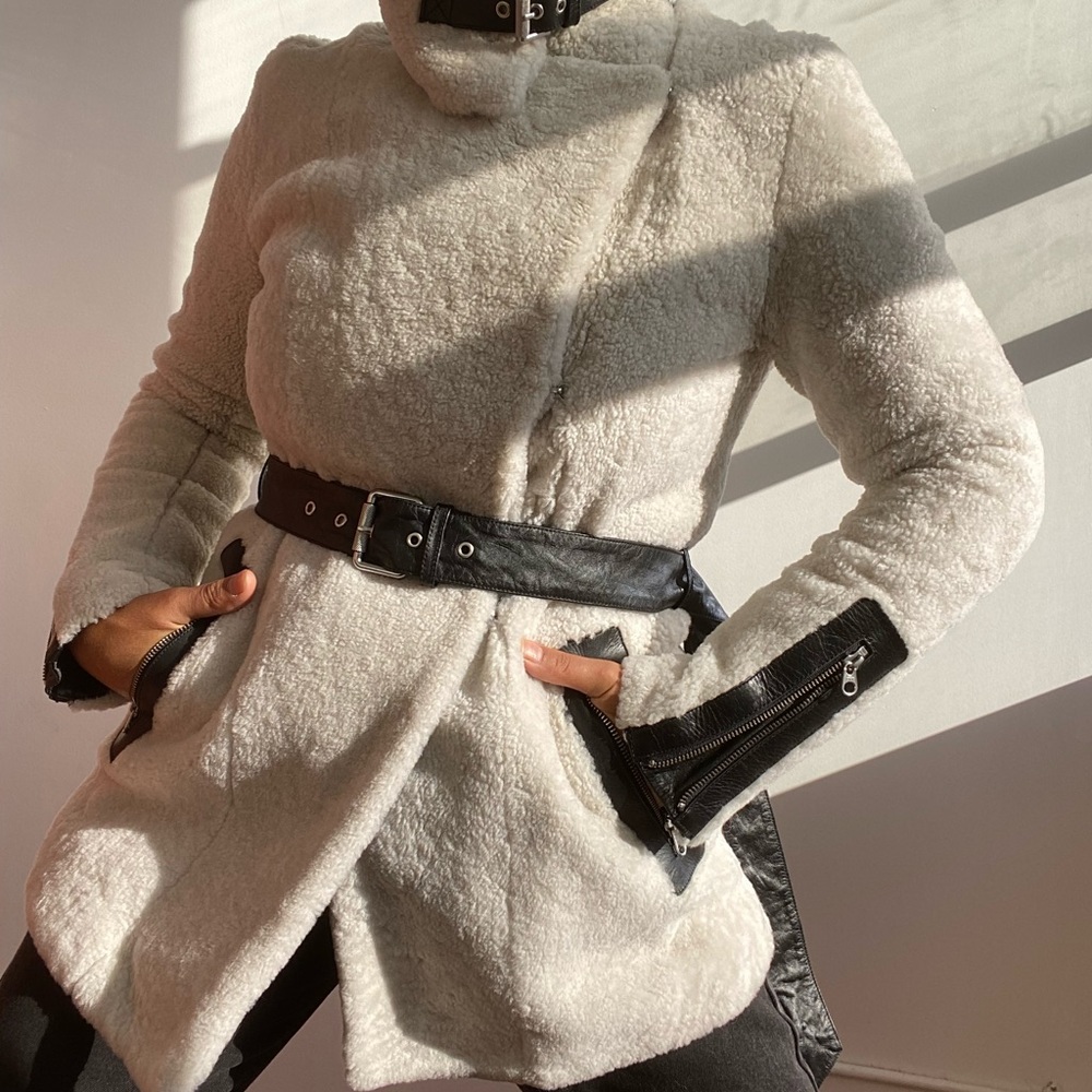 Sold! Insane Mackage shearling jacket